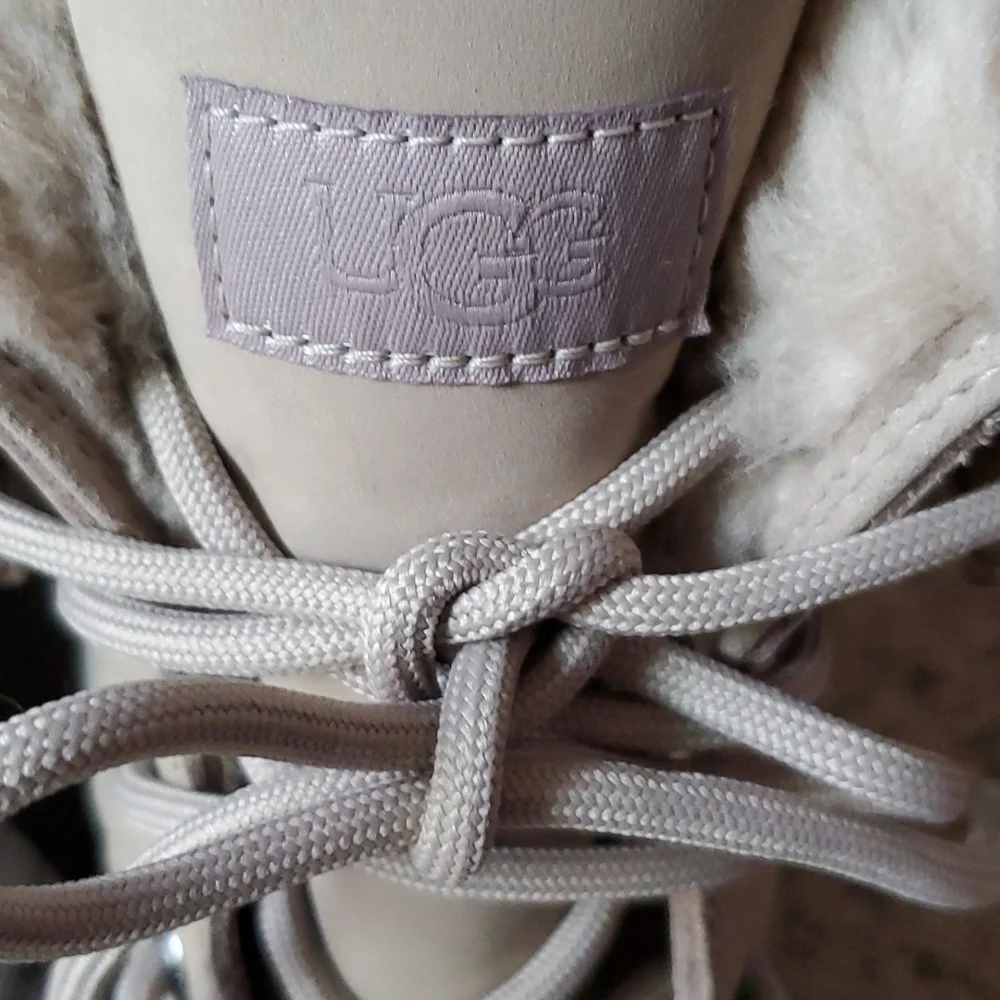 UGG Cuffable Butte Mono Putty Waterproof Outdoor Heavy Rain/ Snow Rugged Boots